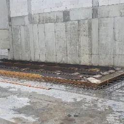 Konstrukcja pod ruchomą podłogę w spalarni biomasy zrealizowana z dokładnością do 0.5 cm