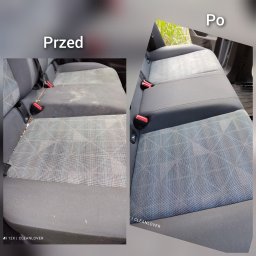 CleanLover - Pranie tapicerki samochodowej po sezonie letnim , plamy po sokach , słodyczach pozostawionych przez dziecko :)