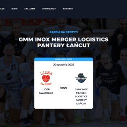 Strona dla zespołu Pantery Łańcut - https://pantery.pl/