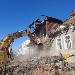 Rozbiórki budynków Nowy Sącz 1