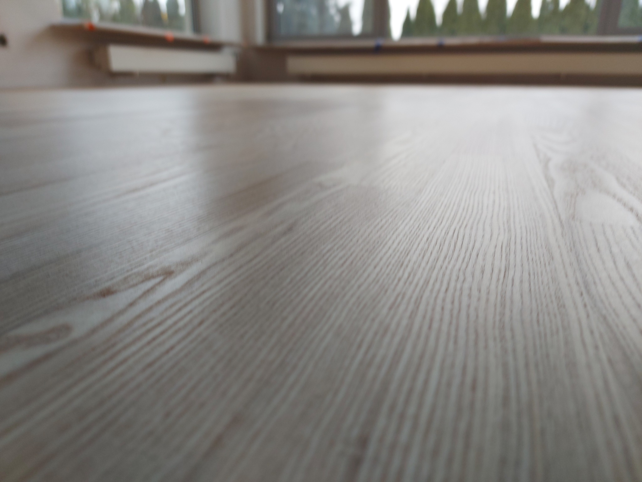 Perfekcyjnie ułożone panele. Kto to zrobił? Oczywiście, ja!