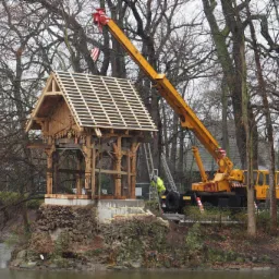 Renowacja Altany We Wrocławskim ZOO.