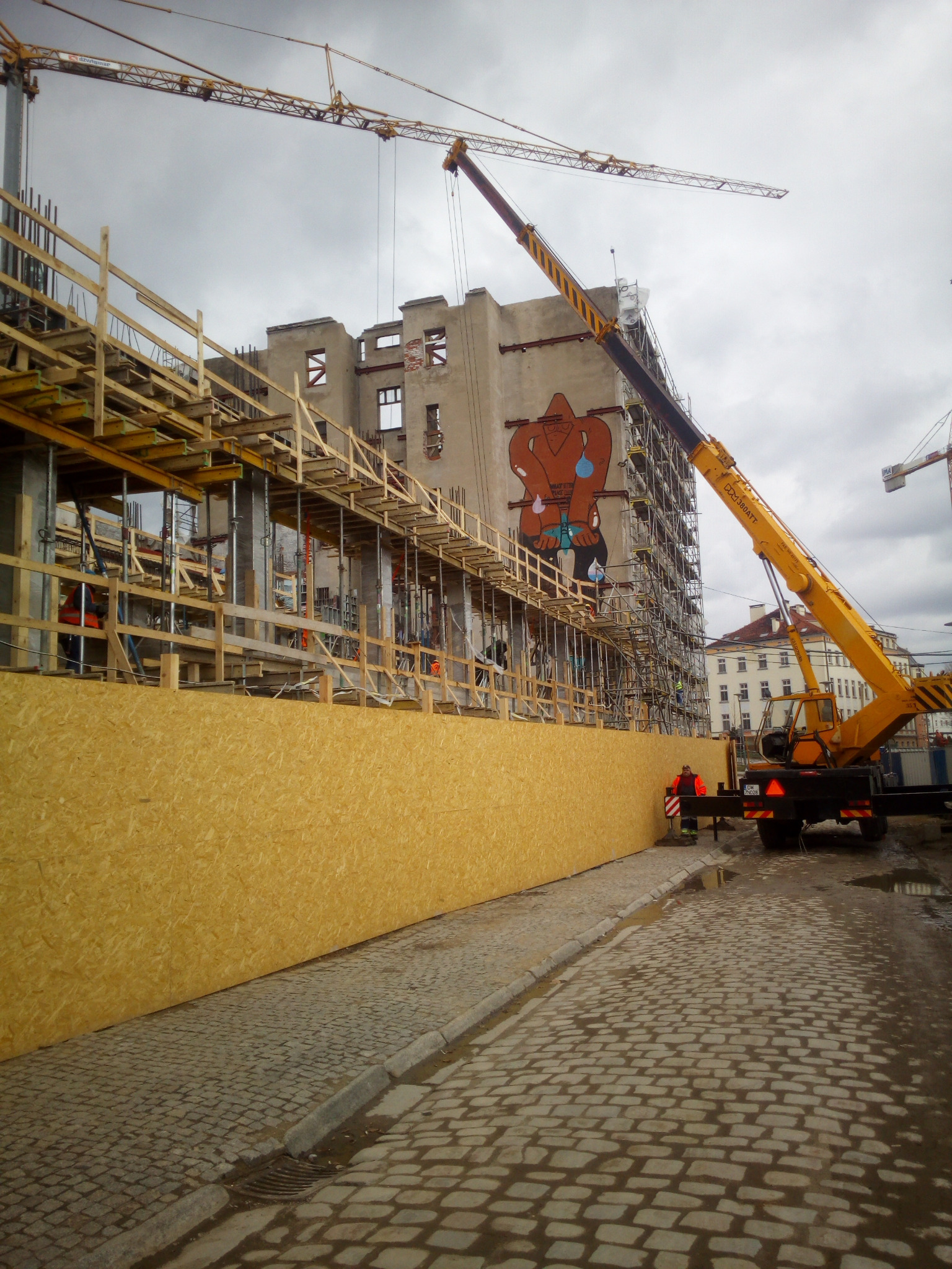 Budowa Wyspa słodowa 7 We wrocławiU