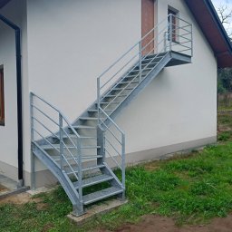 Schody metalowe Siepraw 1