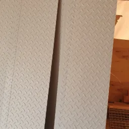 Blachy po piaskowaniu i malowaniu