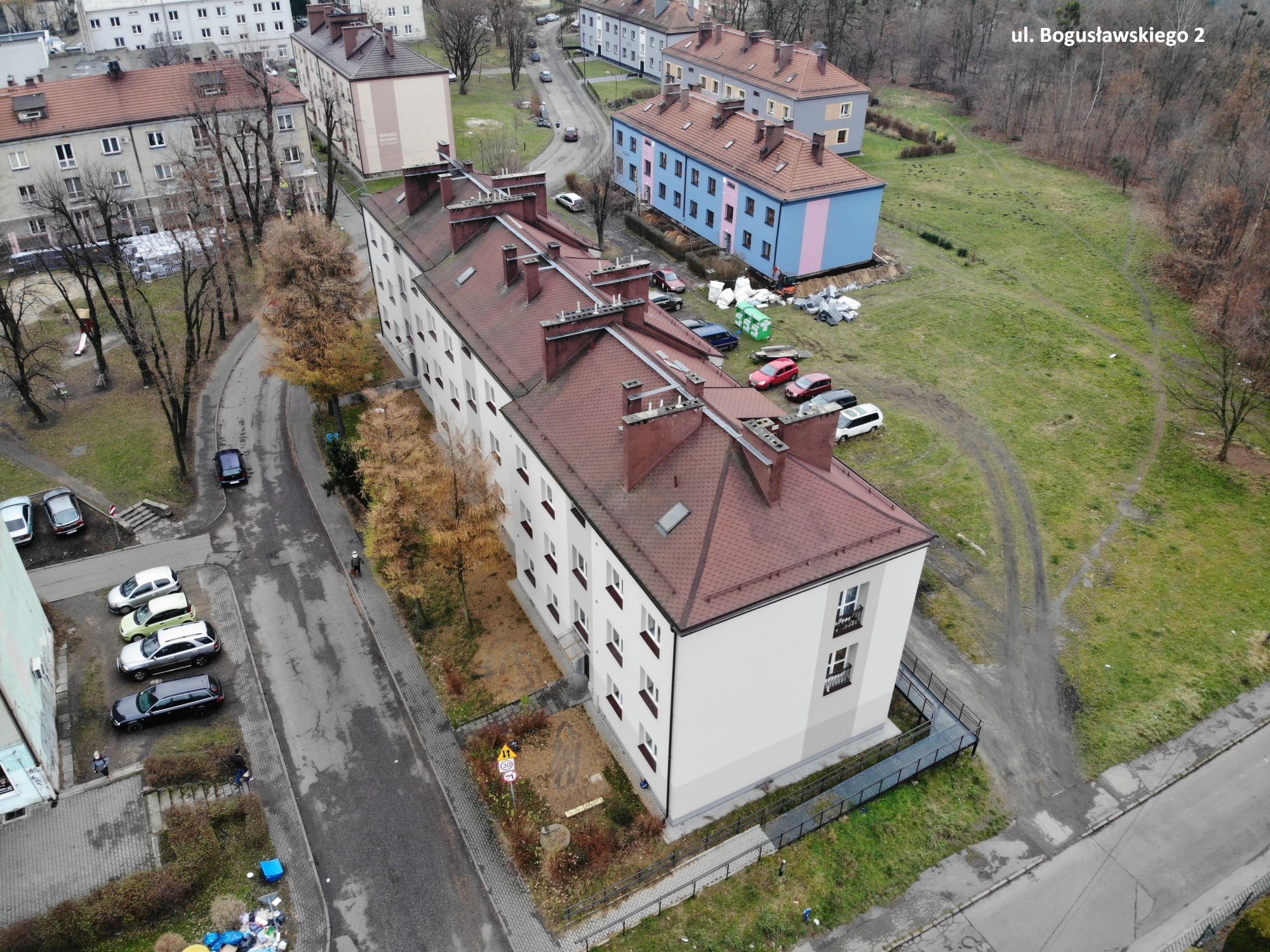 Przykładowy budynek po termomodernizacji