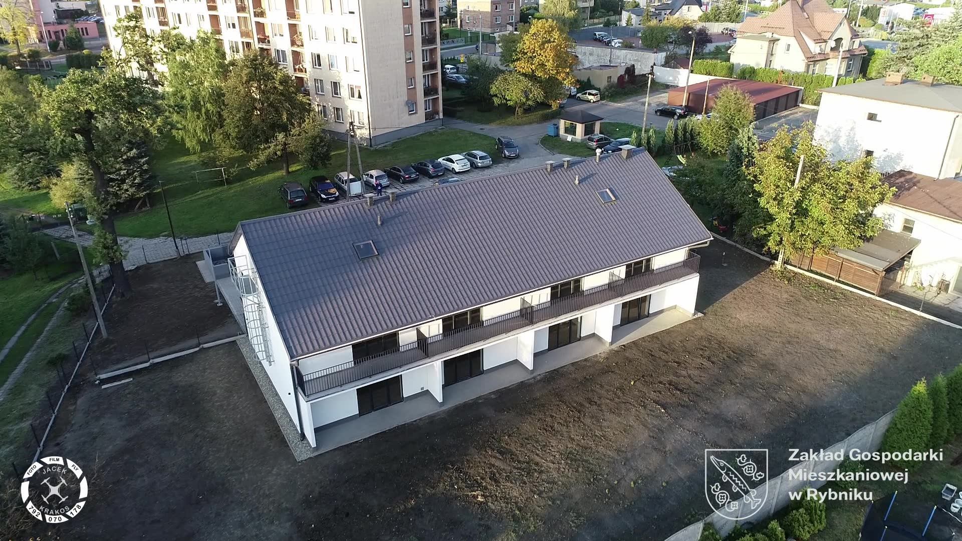 Przykładowy nowy budynek mieszkalny.