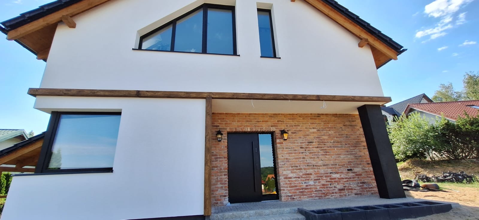 Elewacja domu jednorodzinnego