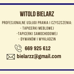 Witold Bielarz - Pranie Tapicerki Poznań