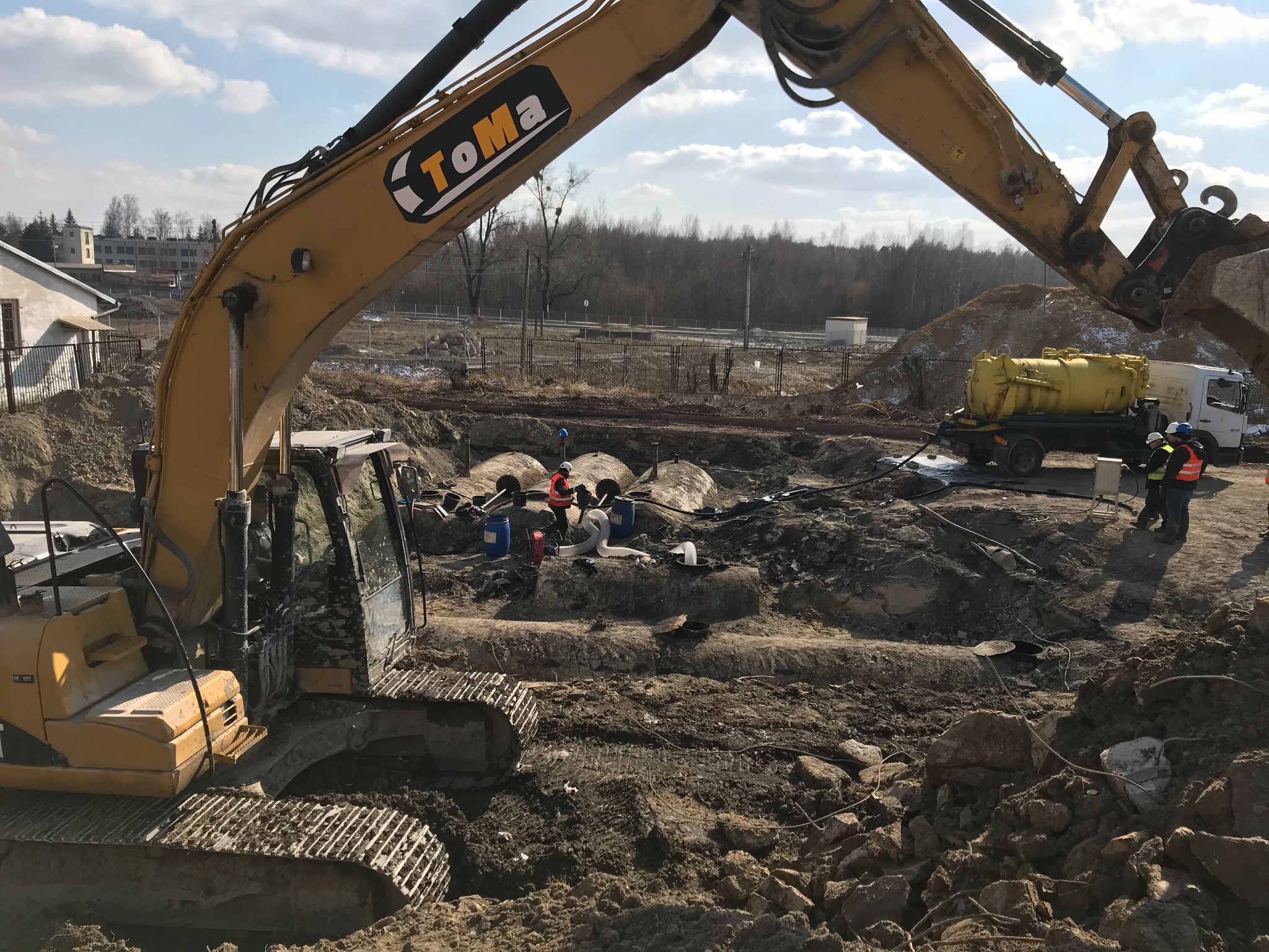 Likwidacja zbiorników paliwowych w Kraśniku