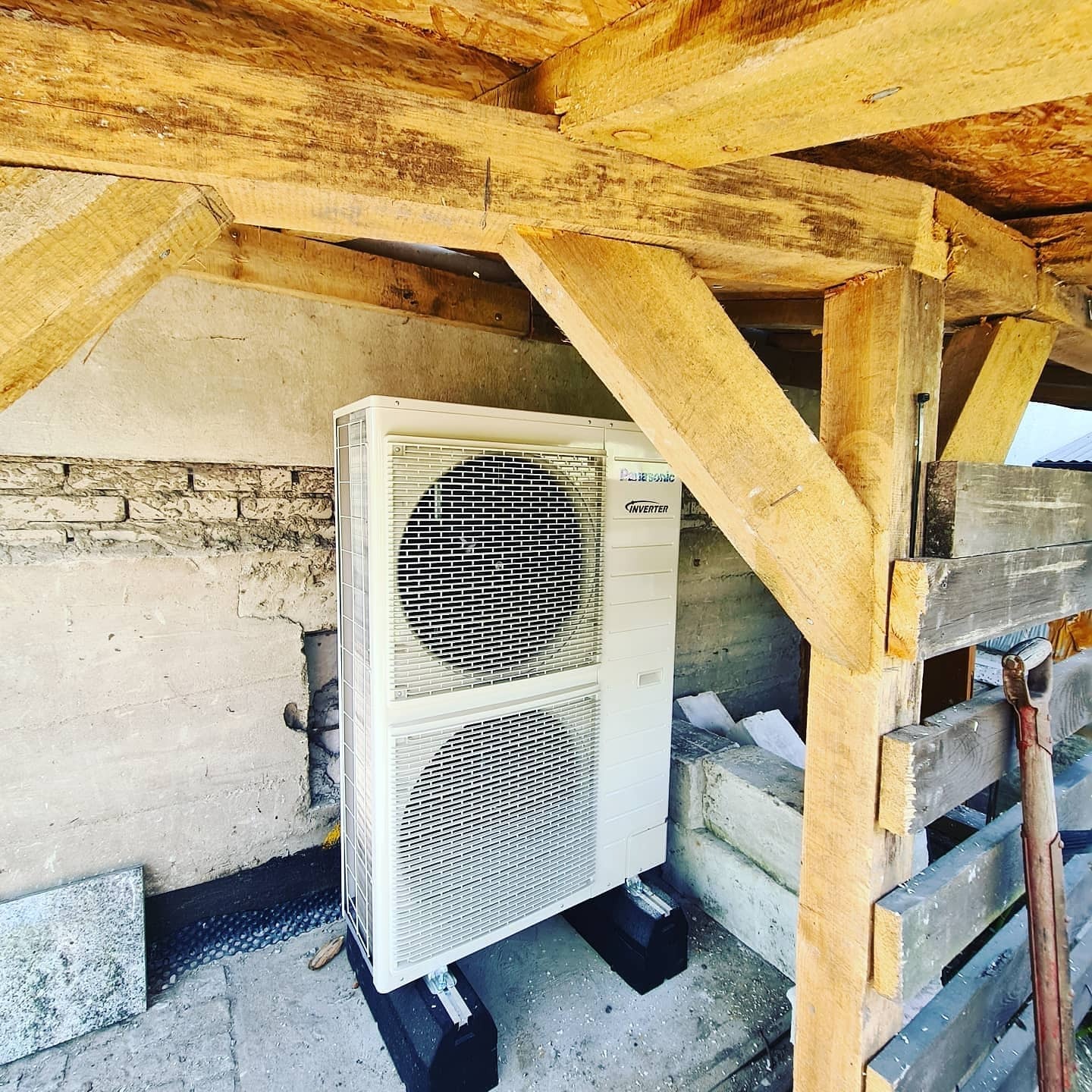 Montaż pompy ciepła Panasonic ; Stargard .