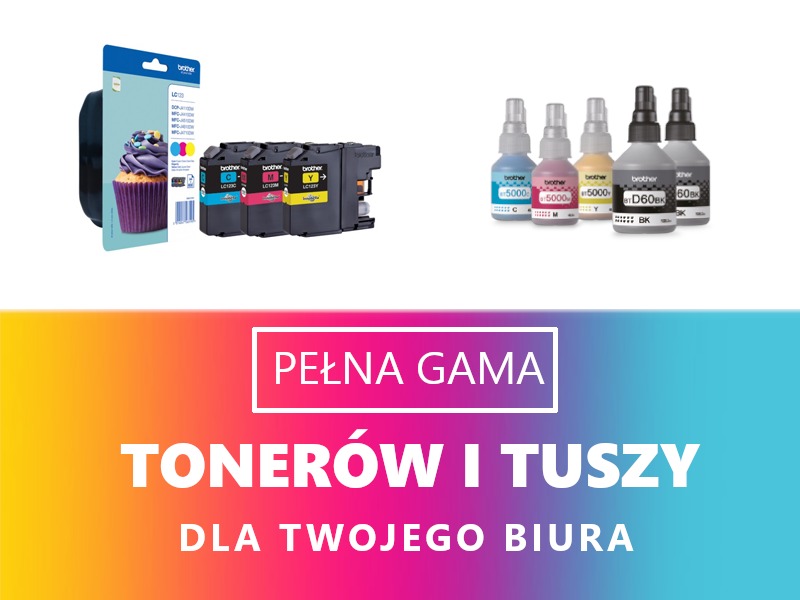 Oferujemy tusze i tonery do urządzeń drukujących: oryginalne lub wysokiej jakości, wysokowydajne zamienniki.