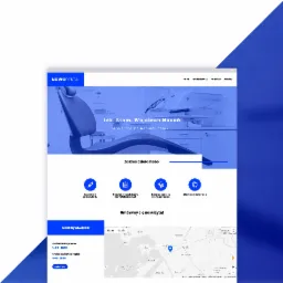 Strona dla poradni stomatologicznej.