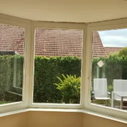 Projekt Bielefeld okna drewniane, drewno meranti