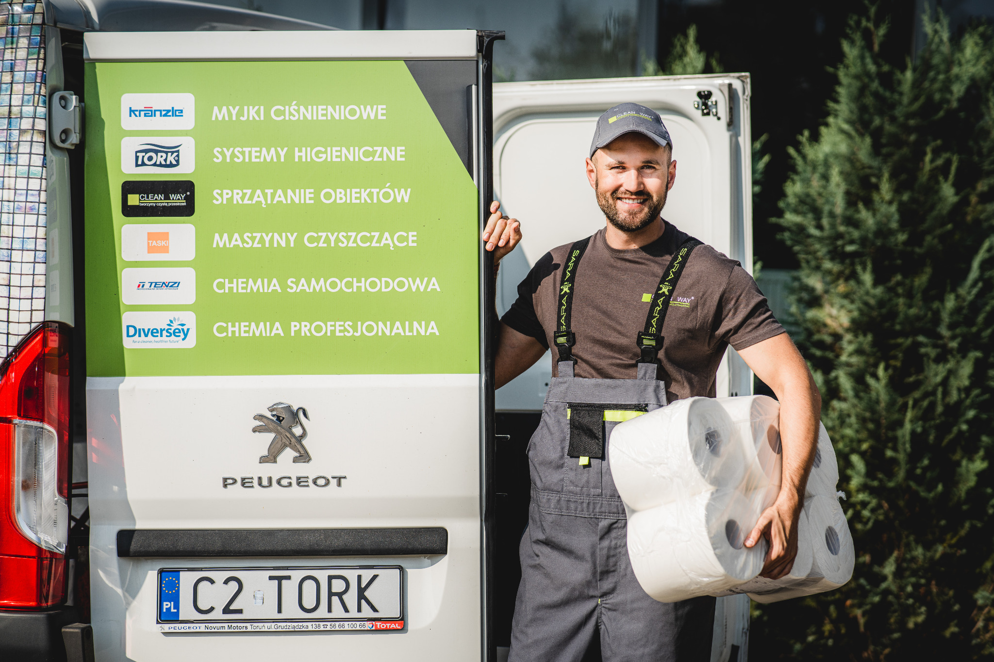 Dostawa środków czystości, materiałów eksploatacyjnych i systemów dozujących w kujawsko-pomorskim.