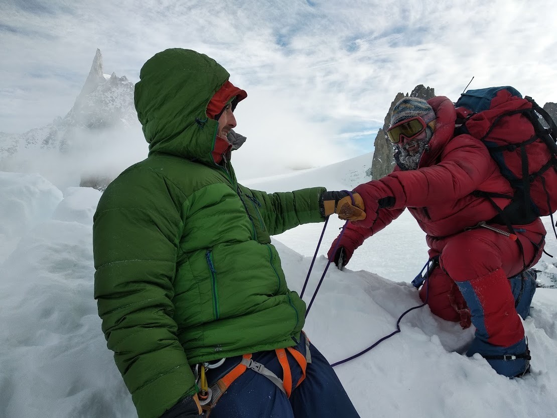 Obstawa techniczna, oraz jako dublerzy w filmie Broad Peak.