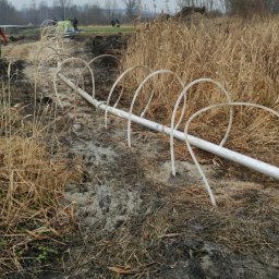 Instalacja odwadniająca metodą igłofiltrową