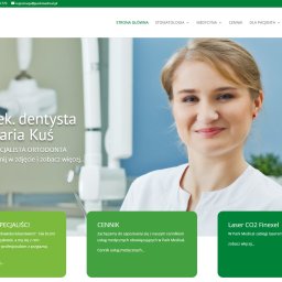 Strona internetowa kliniki Park Medical z Cieszyna - https://parkmedical.pl