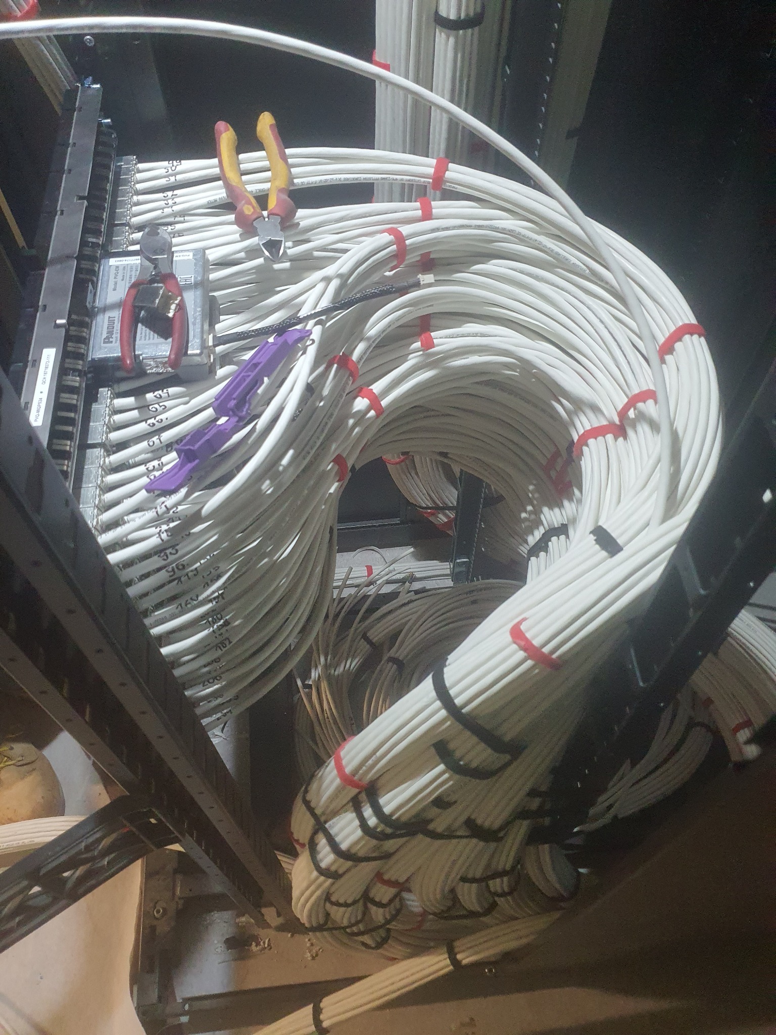 Przykład wykonania szafy Lan