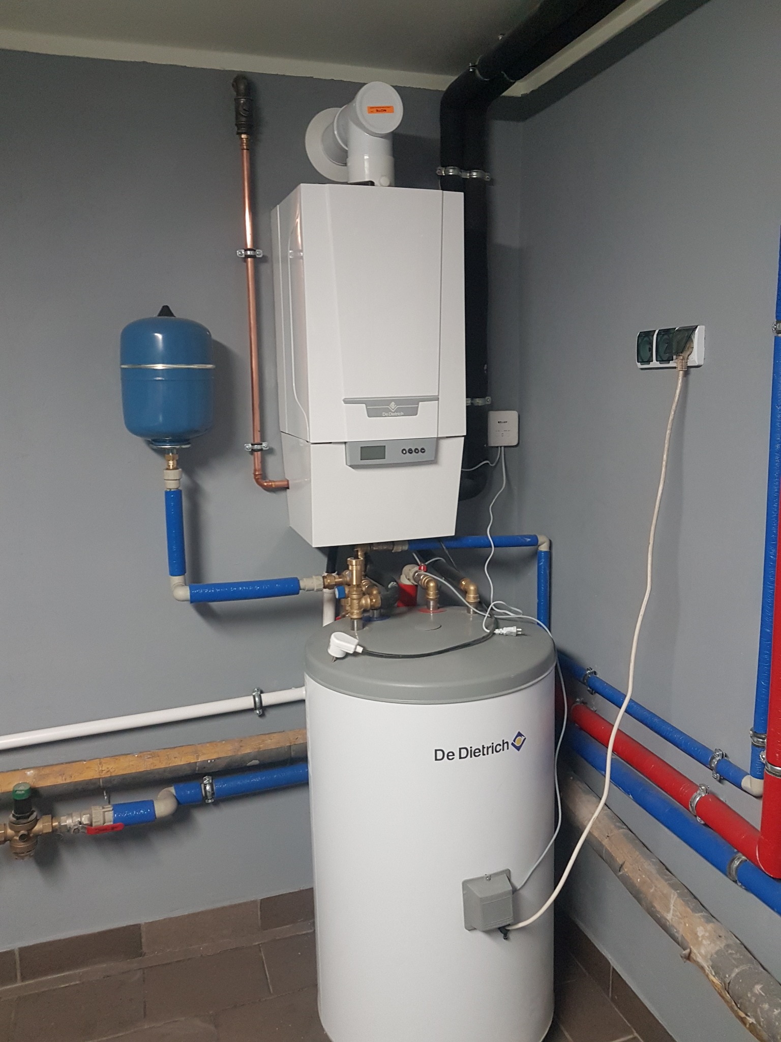 DeDietrich MCR3 EVO z nierdzewnym zasobnikiem CWU 125L