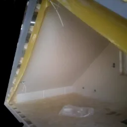 Szkielet domku modułowego jak widać efekty prawie końcowe