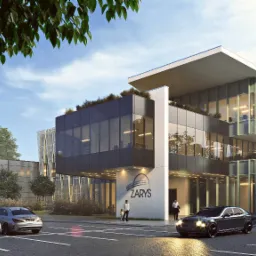 Wizualizacja mojego autorstwa. Budynek zaprojektowany przez biuro LW + Architekci.