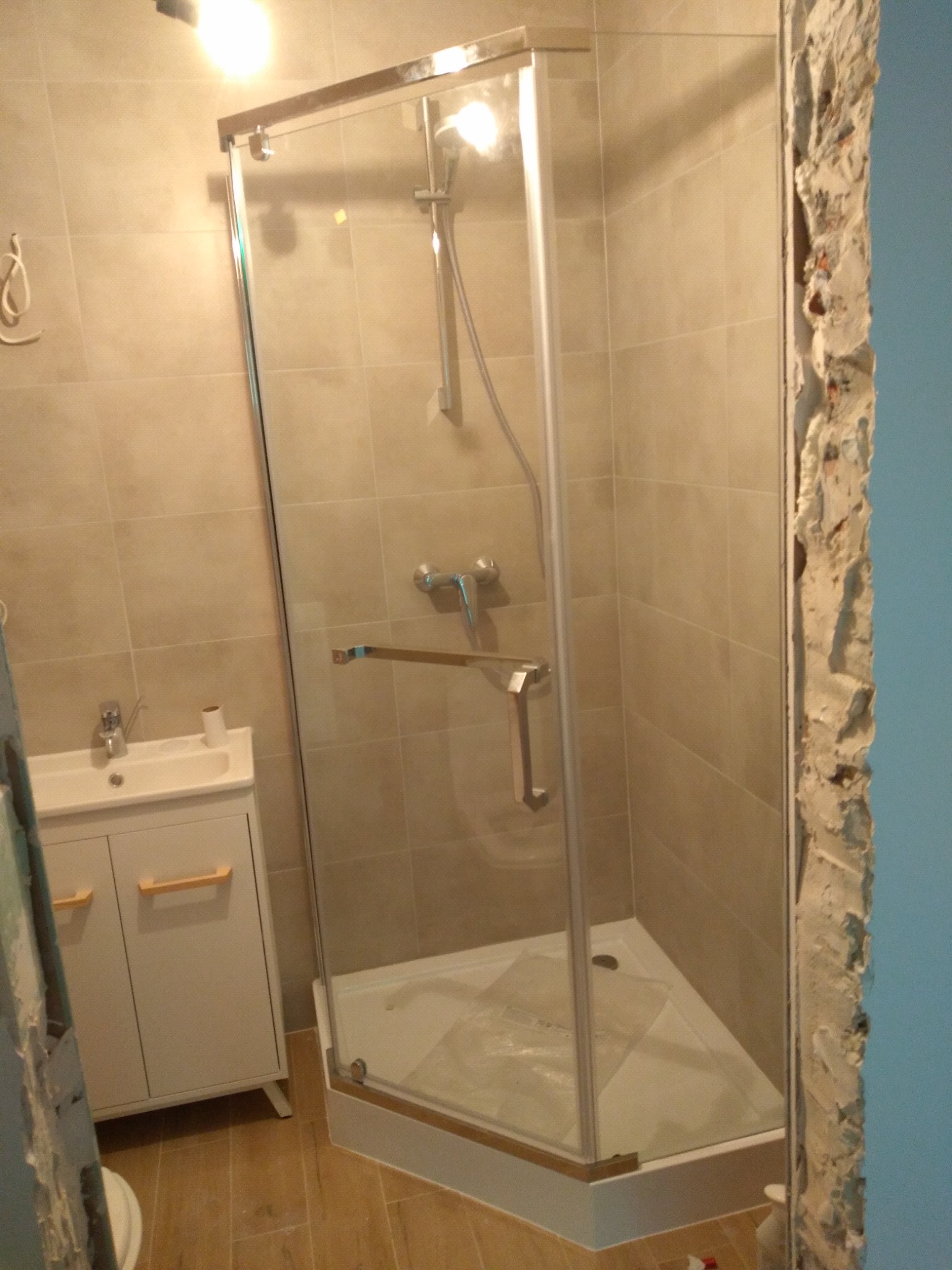 Łazienka w kawalerkę