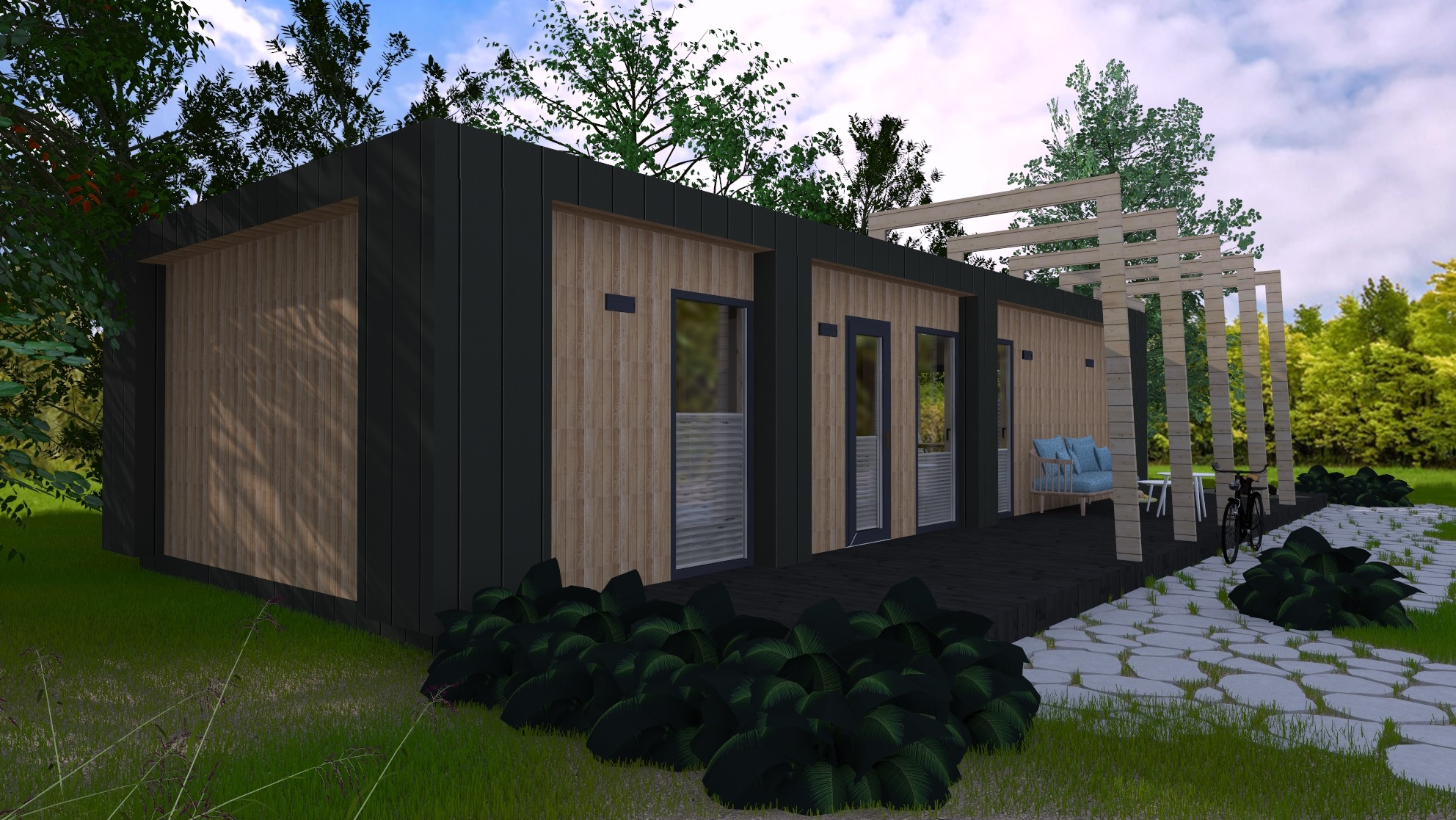 Domki mobilne całoroczne i letniskowe