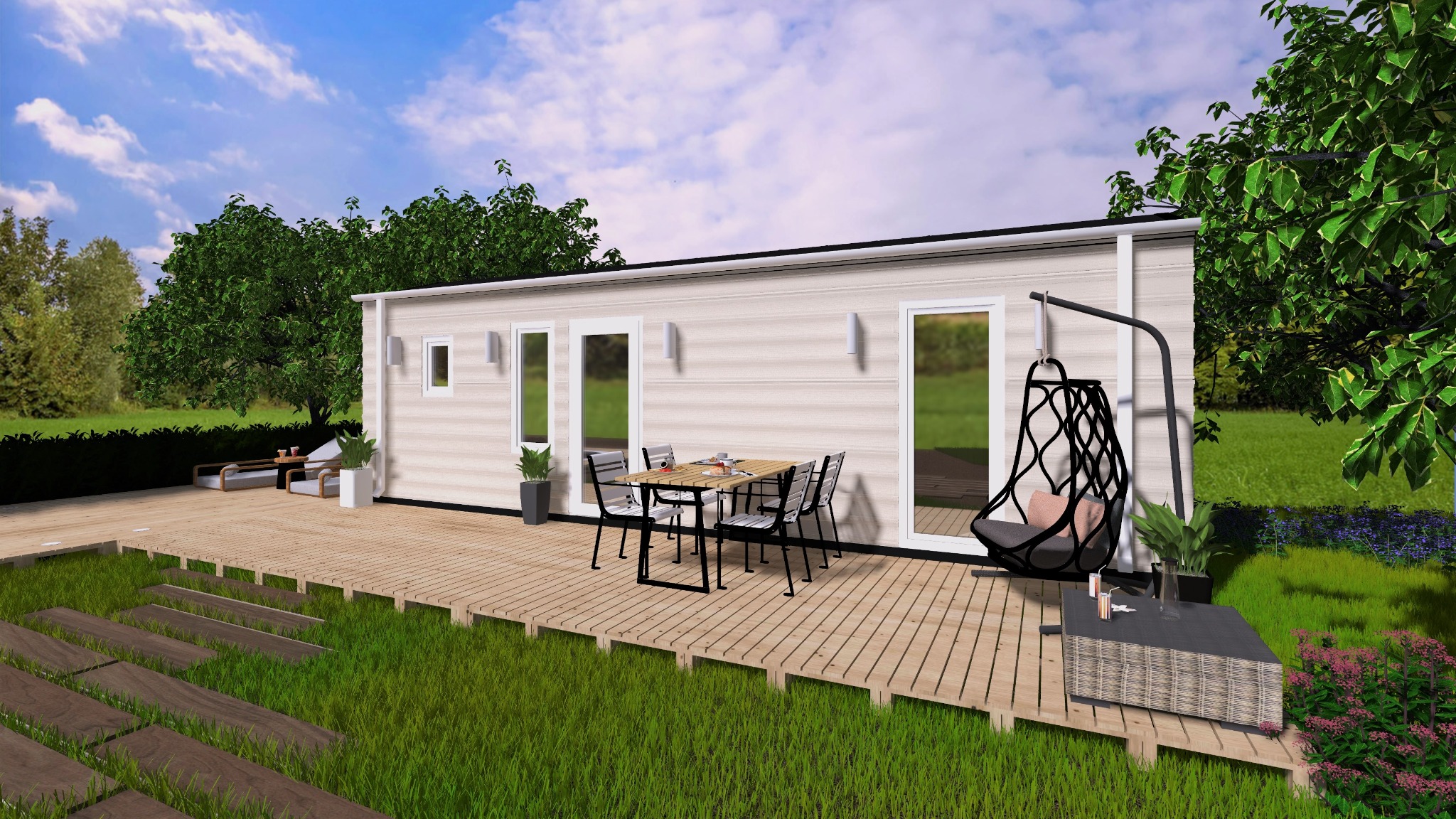 Domek letniskowy mobilny