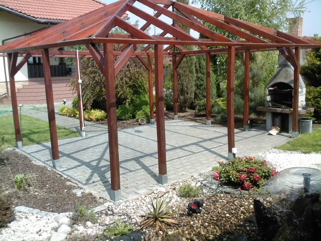 Budowa altani, pergoli i tarasów