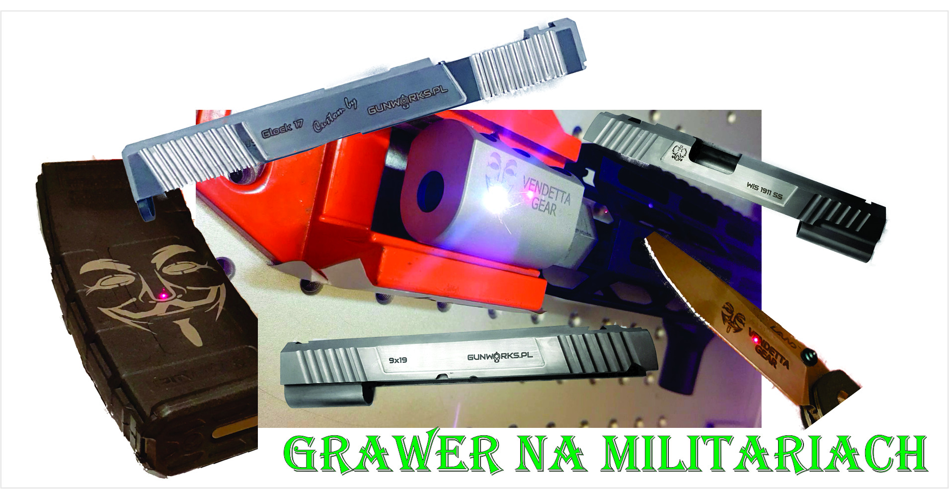 Grawer na militariach