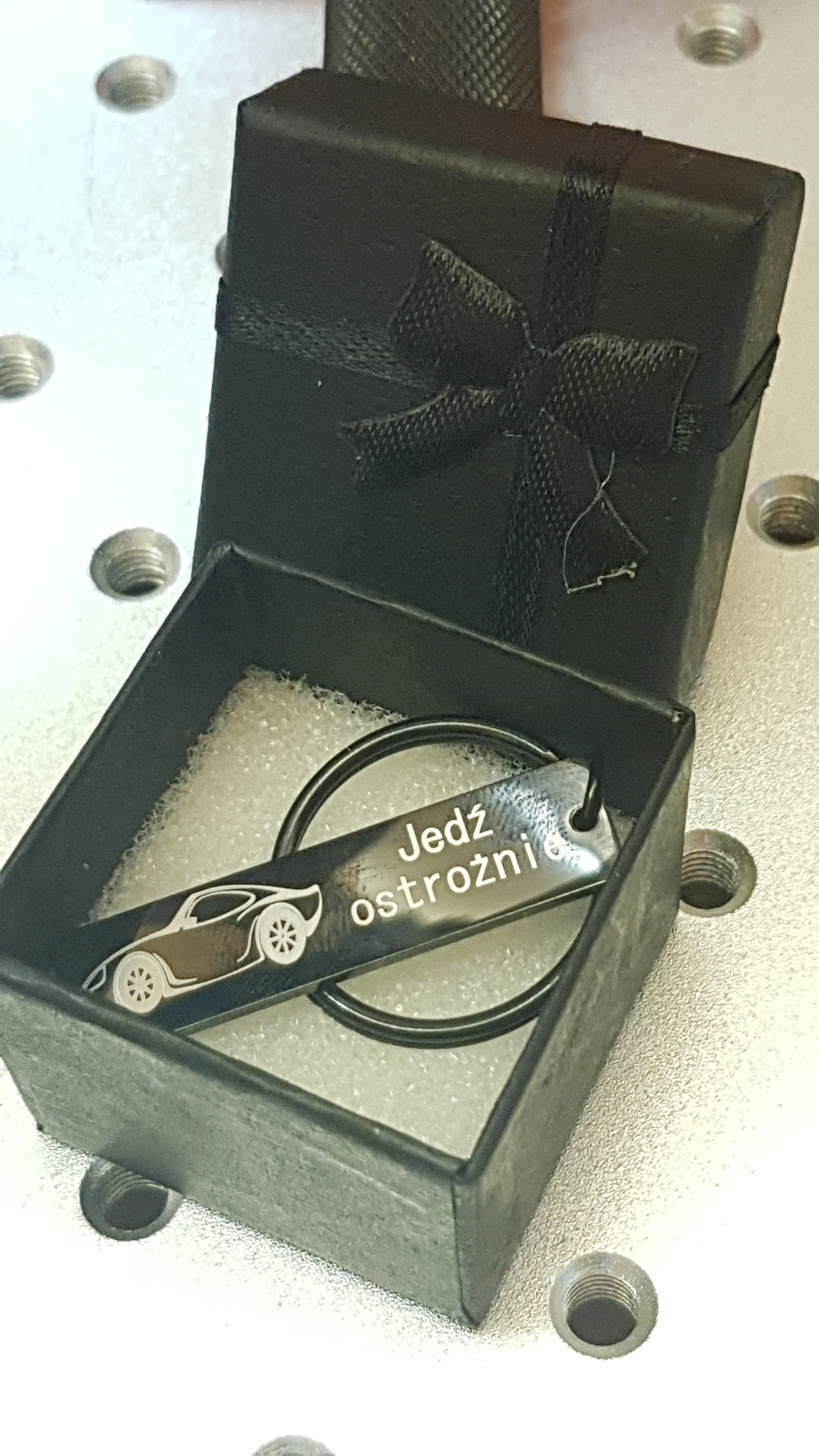 Breloczek z grawerem