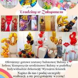 Uwielbiamy dekorowanie,  uśmiech ta radość.  Zapraszamy na dekoracji ta święto do nas,  Studia balonów ŚwiętoLandia Zakopane. 
#balonyzakopane #balonyzhelemzakopane