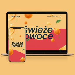 Strona Internetowe przygotowana dla firmy OWOCOWO.
