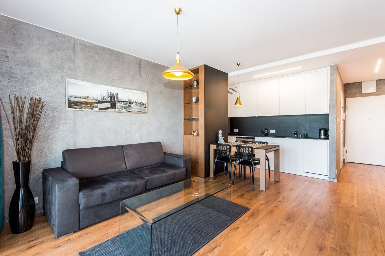 Luksusowy salon apartamentu