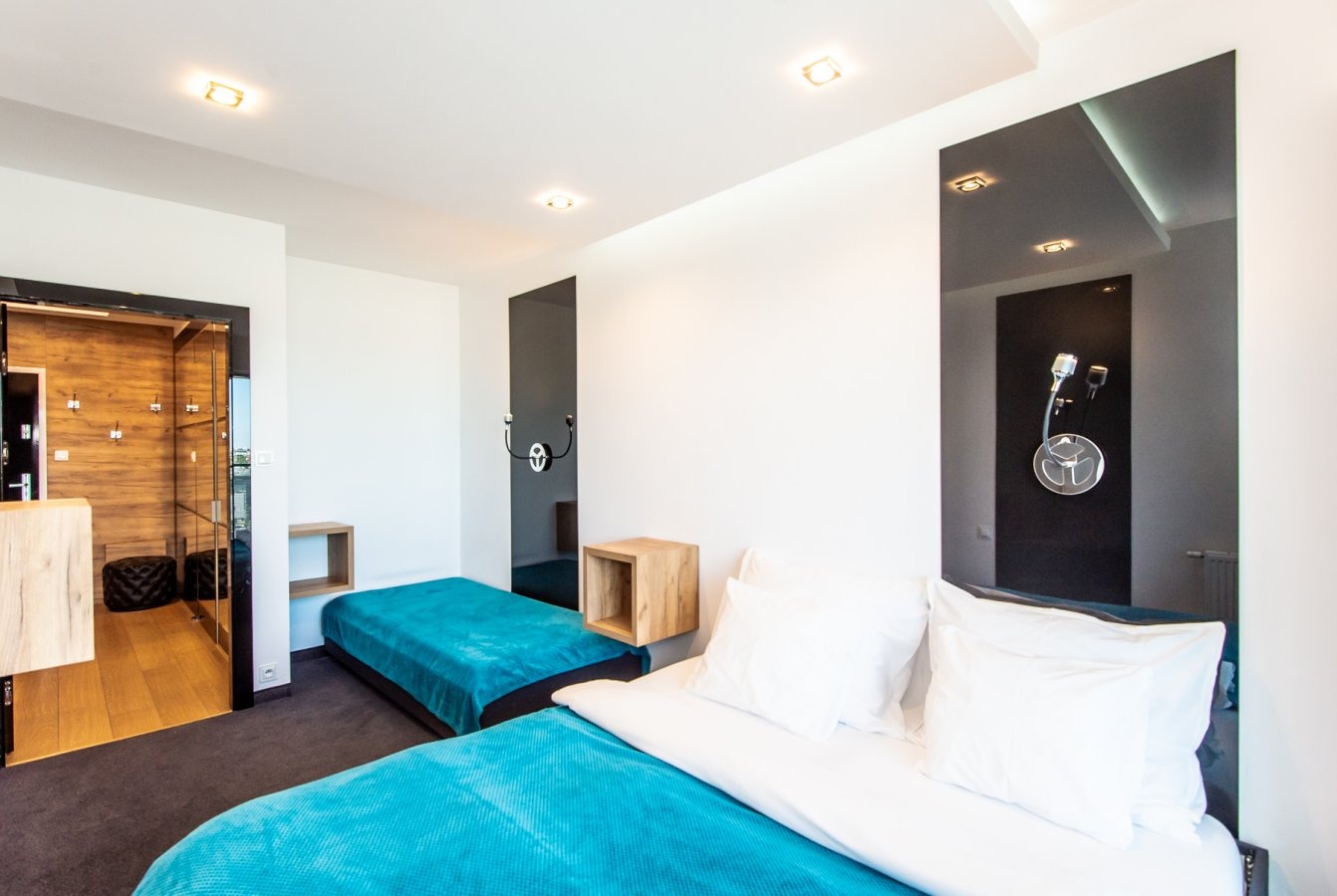 Luksusowa sypialnia apartamentu