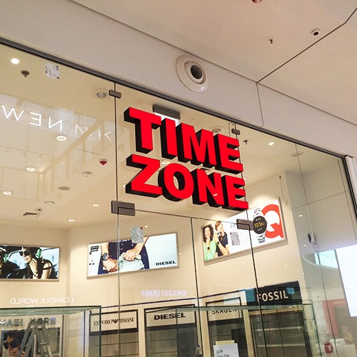 szyld, litery przestrzenne, podświetlane