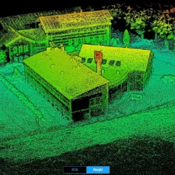 Modelowanie 3D DRONA. Inwentaryzacja dachu / nasypów / skarp