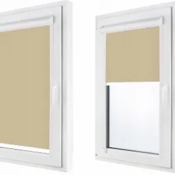 Roleta materiałowa zaciemniająca w kasecie PCV. Na wymiar.