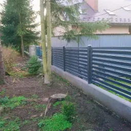 Przęsła ogrodzeniowe z montażem