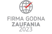 Laureat Certyfikacji Firmy Godnej Zaufania edycji 2023 roku