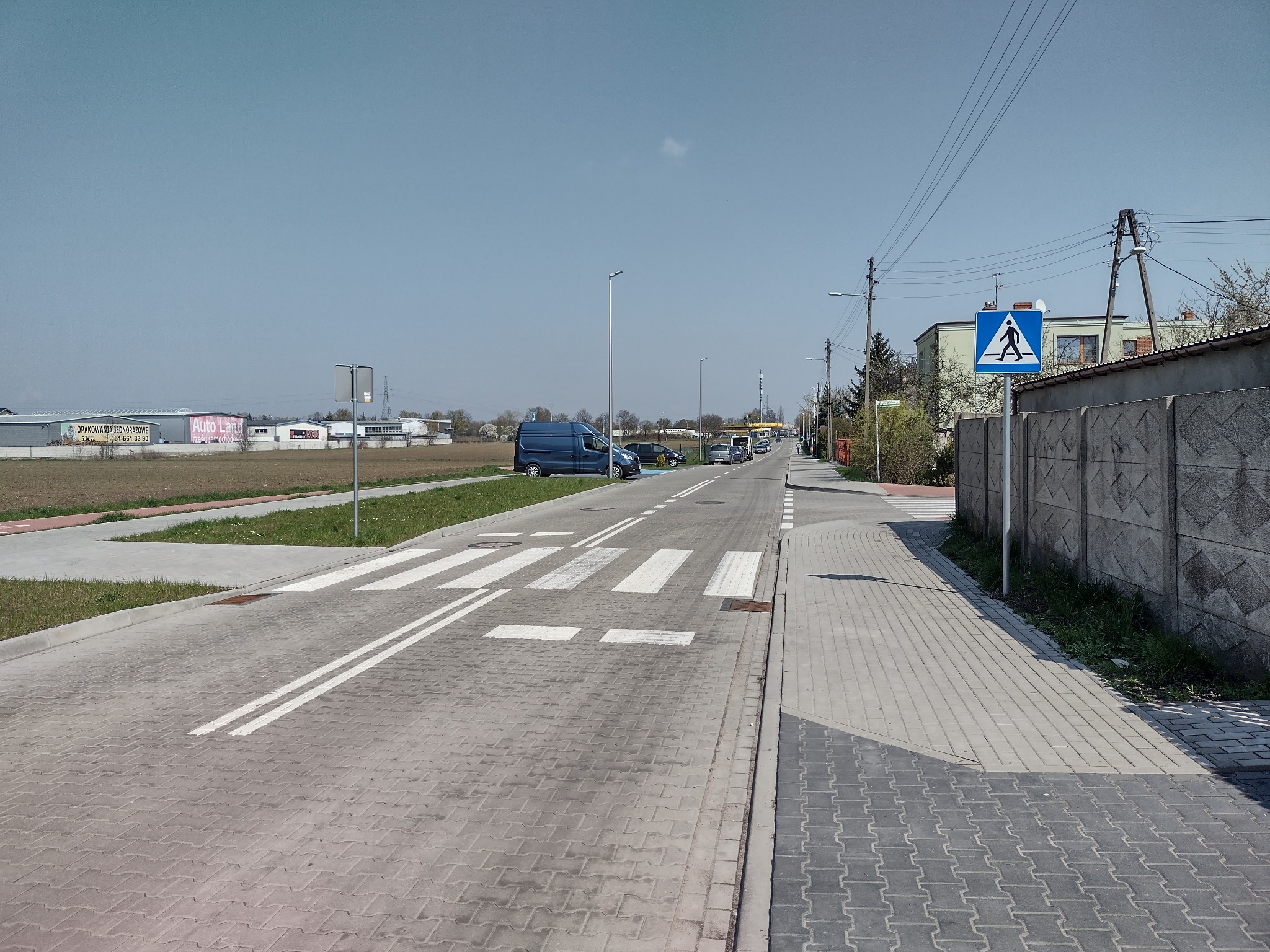 Budowa ul. Żytniej w Plewiskach