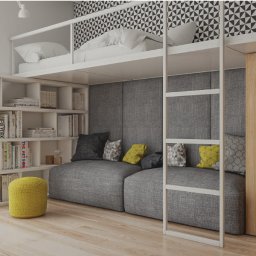 Spacja Studio - Projekt wnętrz mieszkania w Knurowie - Spacja Studio