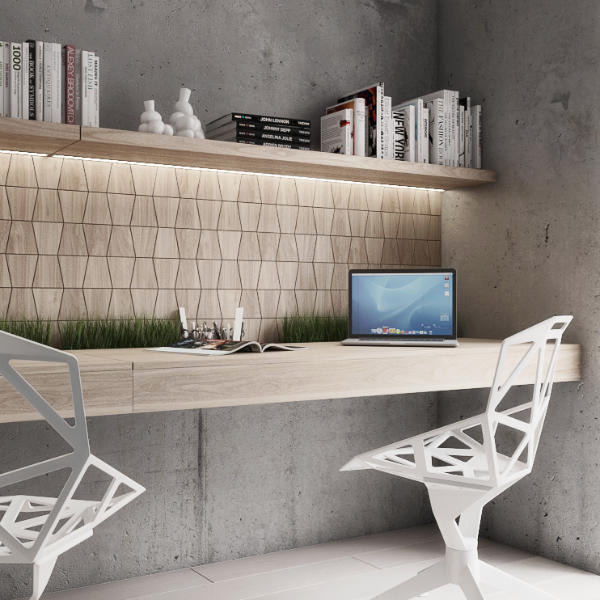 Projekt wnętrz mieszkania w Katowicach - Spacja Studio
