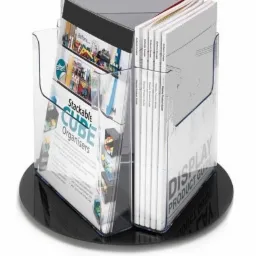 Obrotowy stojaczek na ulotki