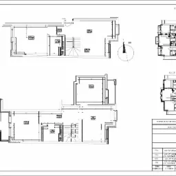 Inwentaryzacja budowlana: Rzuty III i IV piętra budynku, czarno-biały szkic techniczny z naniesionymi wymiarami i oznaczeniami, widok z góry.