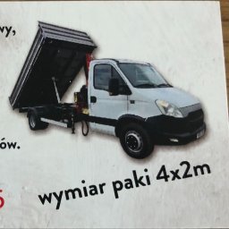 WYWROTKA DMC 3.5T - Wywóz Gruzu Świerzowa polska