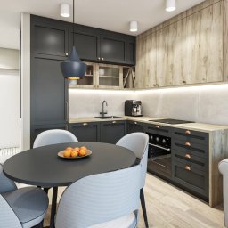 Część instalacji w mieszkaniu w Nowej Hucie