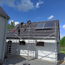 Instalacja 4,3 kWp
Panele fotowoltaiczne: Sharp 360 W
Inwerter: SolarEdge