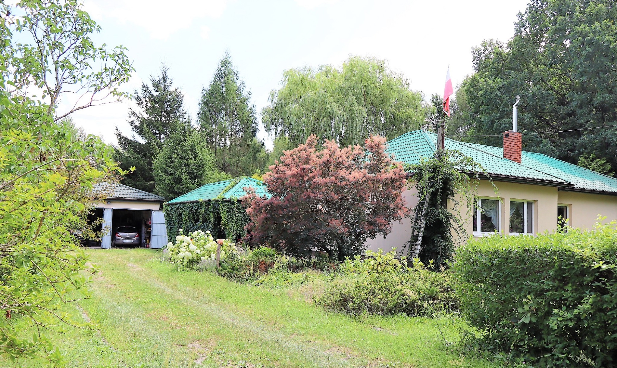 Posiadłość Albinów, 60 km od Warszawy.